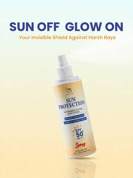 TNW - The Natural Wash Sunscreen - SPF 50+ PA+++ SPF 50+ PA+++ Sunscreen Spray | Niacinamide & Vitamin E