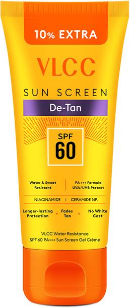 VLCC Sunscreen - SPF 60 PA+++ Water Resistant Sunscreen Gel Cream