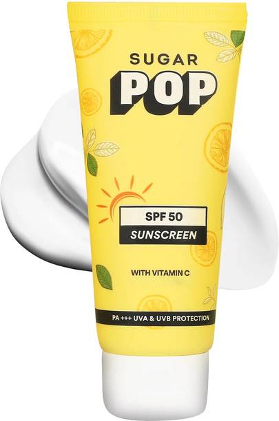 SUGAR POP Sunscreen - SPF 50 PA+++ SPF50 SUNSCREEN WITH VITAMIN C 50G