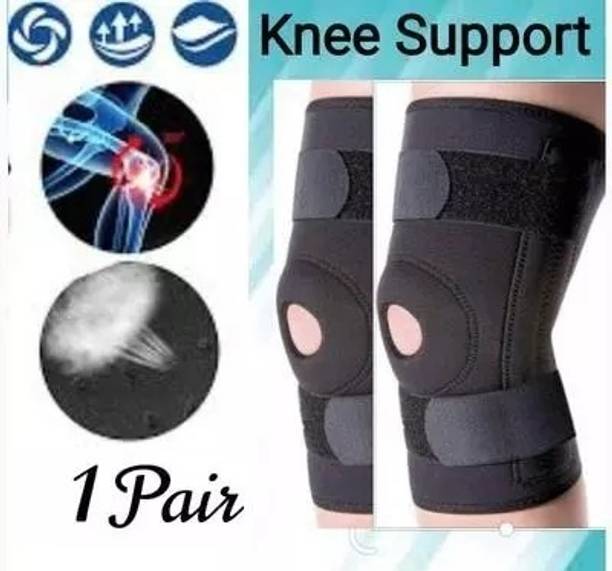 Mulkraj Ortho Knee Support(Men and Women) (Black)-43 Knee Support