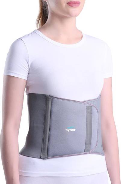TYNOR Abdominal Support 9"/23cm, Grey, Large, 1 Unit Abdominal Belt