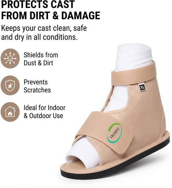 VKOSFLT Foot Support Brace for Men& Women |Adjustable Velcro Strap |Walking Support Boot Ankle Support