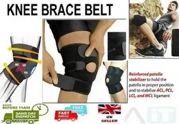 Mulkraj Ortho Knee Support(Men and Women) (Black)-117 Knee Support