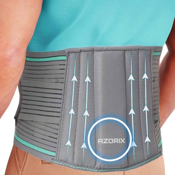AZORIX Lumbar Support Belt for men & women LS Belt for Backpain Releif Back / Lumbar Support