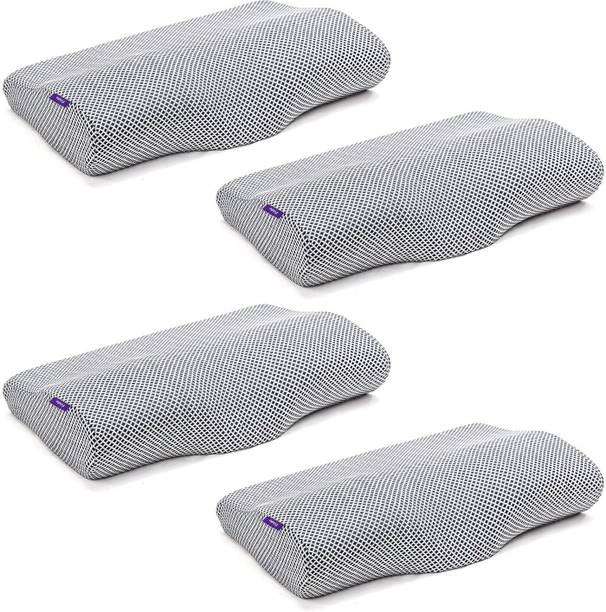 Frido Ultimate Contour Cervical Neck Pillow for Pain Relief Sleep, Pack of 4 Cervical Pillow