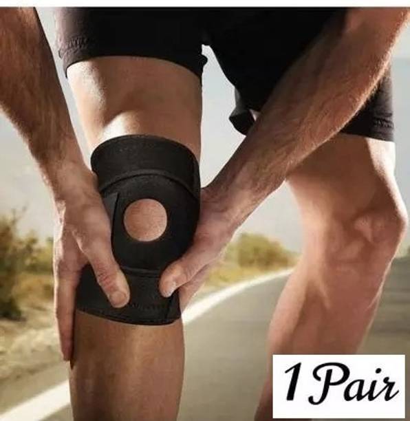 Mulkraj Ortho Knee Support(Men and Women) (Black)-42 Knee Support