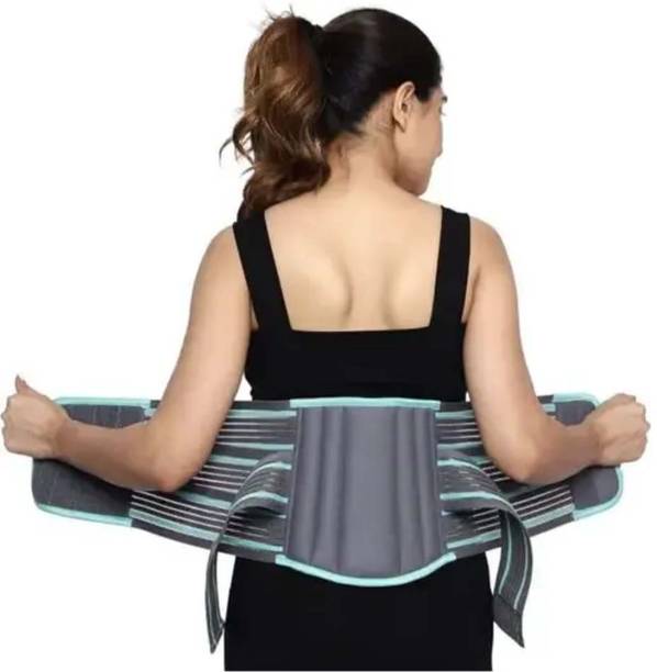 Zoi-Ortho Lumbosacral belt used for back pain for LS belt (Green&Grey) Back / Lumbar Support