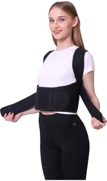 BestFashion Body Back Posture Correcting Belt Backbone Clavicle Brace Shoulder Support Belt Posture Corrector