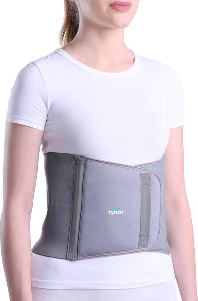 टाइनोर Abdominal Support 9"/23cm, Grey, XL, 1 Unit एब्डॉमेन सपोर्ट