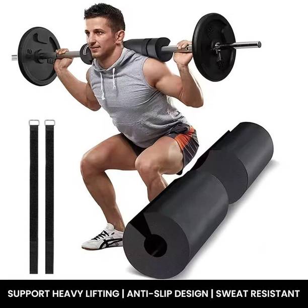 SLOVIC Barbell Pad with Adjustable Strap | High-Density Foam Cushion for Squats Shoulder Support
