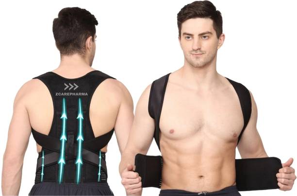 ZCAREPHARMA Magnetic Pain Relief Back Brace for men and women Posture Corrector