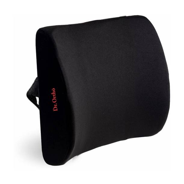 Dr. Ortho Orthopaedic Back Support (Backrest) - High Density Memory Foam Back / Lumbar Support