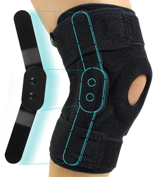 Orthonexa Functional Knee Support Open Patella Hinge Knee Support Knee Cap Support Brace Knee Support