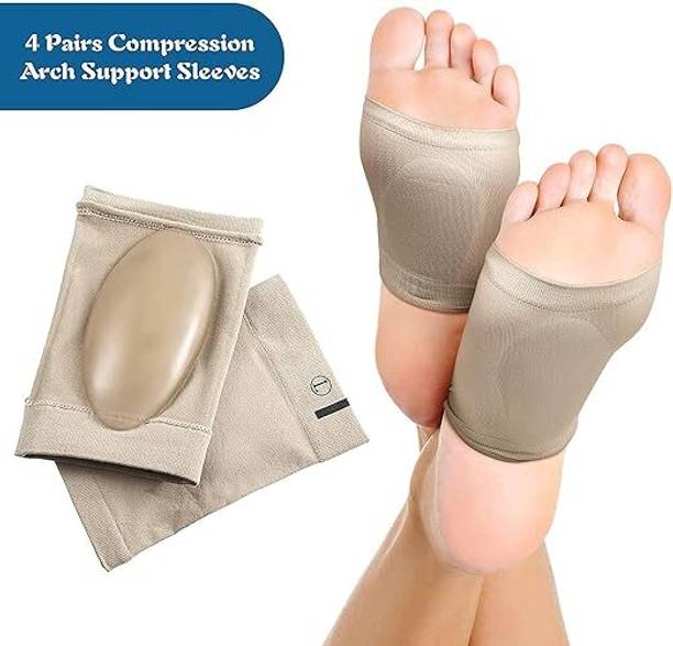 JEERZONE 1Pair Orthopedic Arch Support Silicone gel Pads Flat Feet Insoles Insole