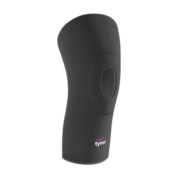 TYNOR Knee Cap Open Patella, Grey, Small, 1 Unit Knee Support