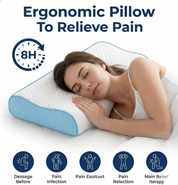 Kartona Orthopaedic Cervical Pillow - Ergonomic Pillow to Relieve Pain Cervical Pillow