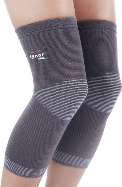 TYNOR Knee Cap Comfeel, Grey, Small, Pack of 2 Knee Support