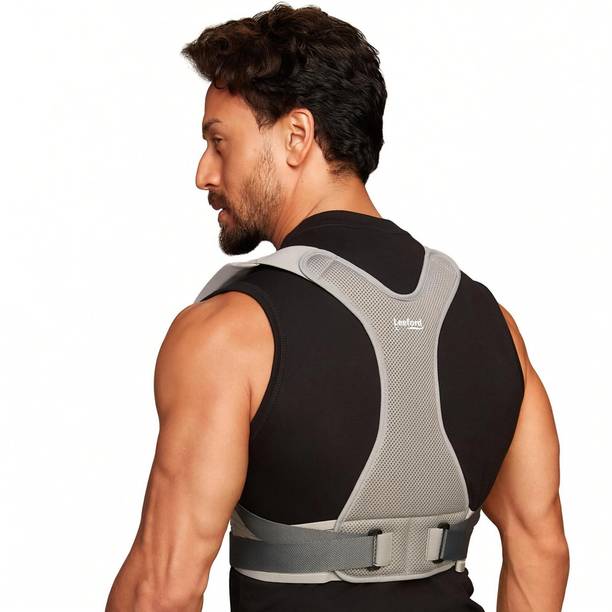 Leeford Posture Corrector Belt for Men & Women, Back Support Belt for Back Pain Relief Posture Corrector