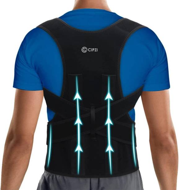 Cipzi Back Support Belt & Posture Corrector for Men & Women Posture Corrector