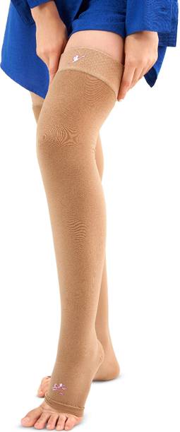 FLAMINGO Compression Stockings - Prophylactic Support for Venous Insufficiency Knee Support