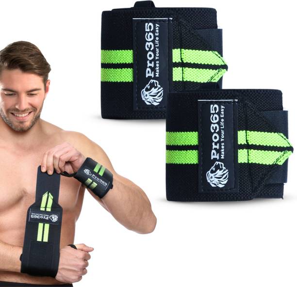 PRO365 Adjustable Wrist Wrap with Thumb Loop Strap for Weightlifting & Fitness Wrist Support