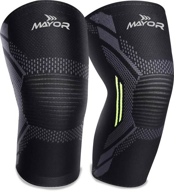 MAYOR Knee Support for Men & Women | Pain Relief & Comfort for Gym, Running & Yoga Knee Support