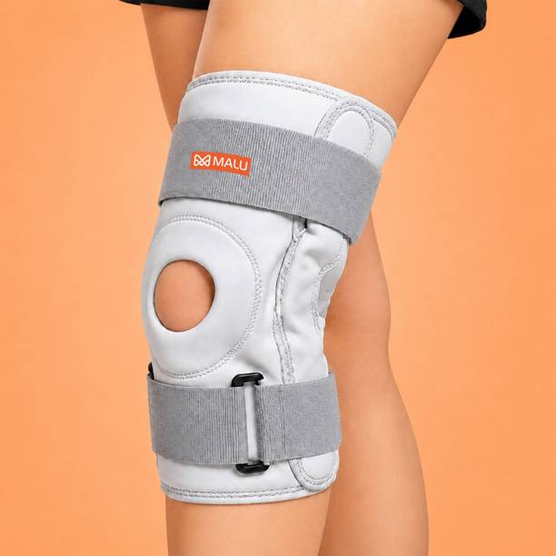Malu Healthcare Hinged Knee Support with Adjustable Straps for Knee Stability Knee Support
