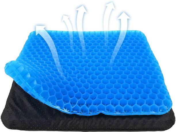 DN BROTHERS Sciatica Pain Back Pain Cushion Chair Pad with Non-Slip Cover(SQUARE SHAPE)D137 Cervical Pillow