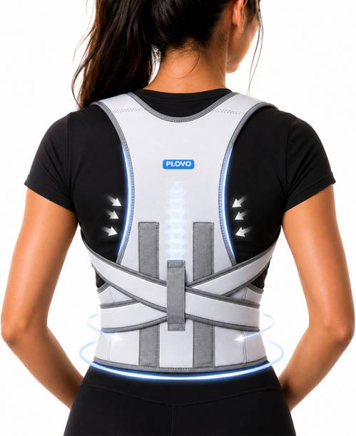 PLOVO Premium Posture Corrector for Men – Back Brace for Pain Relief & Support Posture Corrector
