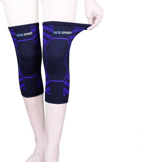 sachi sports SACHI-SPORTS-KNEE-COMORESSION-PURPLE-S Knee Support