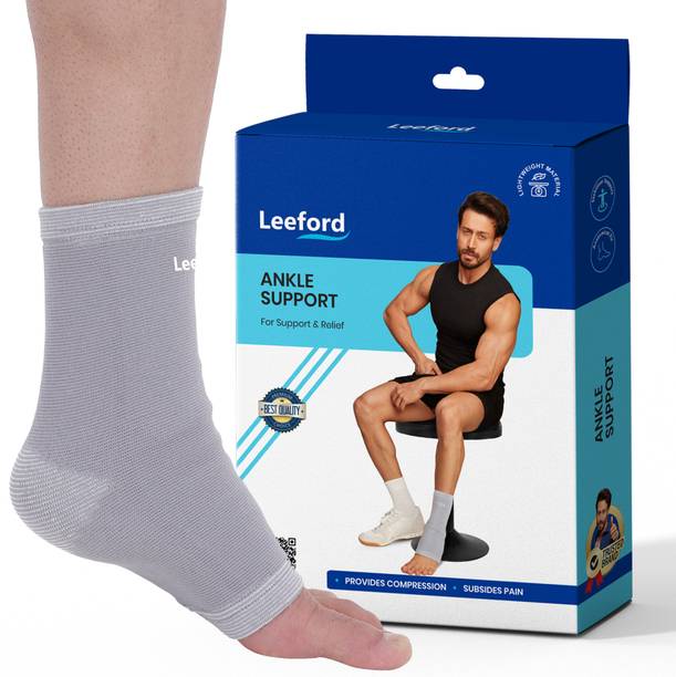 Leeford Ankle Support for Men & Women | Ankle Brace, Compression Socks for Pain Relief Ankle Support