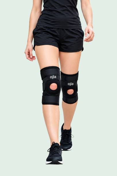 ojlaa Adjustable Knee Stabilizer Brace with Open Kneecap Design Knee Support
