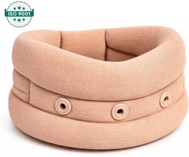 HEAREAL HEALTH CARE Premium Adjustable Soft Cervical Collar Relieves Pain & Pressure in Spine Neck Support