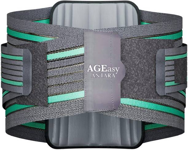 AGEasy Comfort Contoured LS Belt for Men and Women (Lumbar Support Belt) w/ Gel Padding Back / Lumbar Support