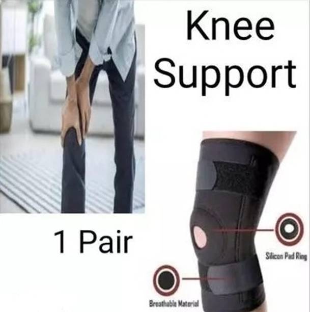 Mulkraj Ortho Knee Support(Men and Women) (Black)-131 Knee Support