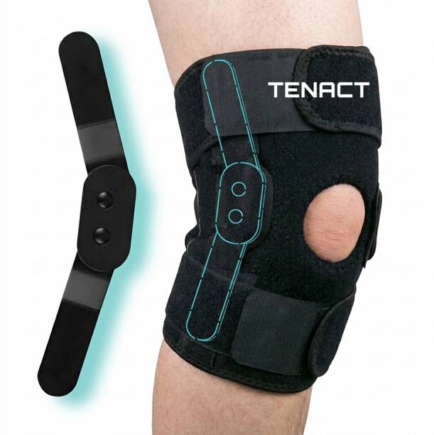 TENACT Neoprene Hinged Knee Support Brace for Non Slip Daily Comfort and Compression Knee Support