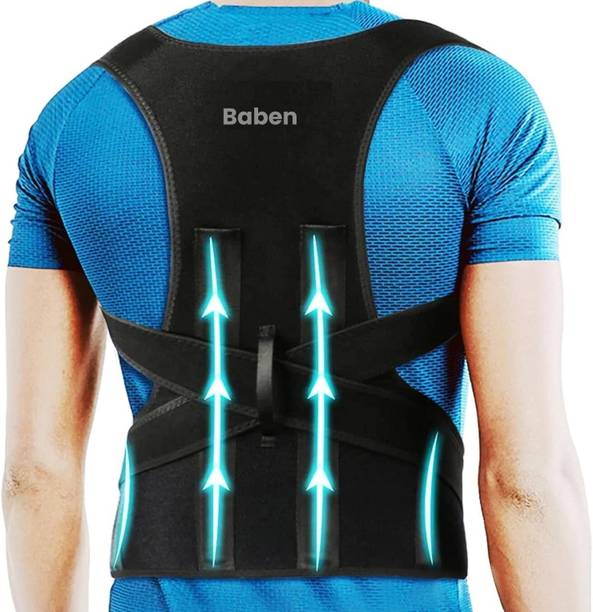 Baben Posture Corrector Belt Universal Size Shoulder & Back Support Belt Posture Corrector