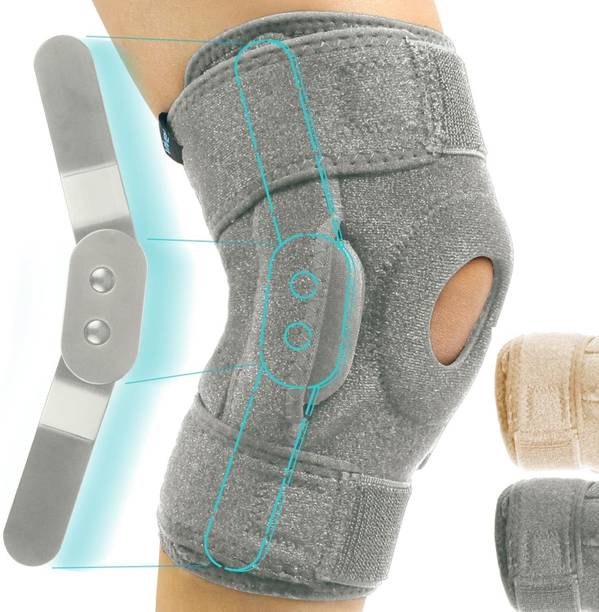 Orthonexa Functional Knee Support Open Patella Hinge Knee Support Knee Cap Support Brace Knee Support