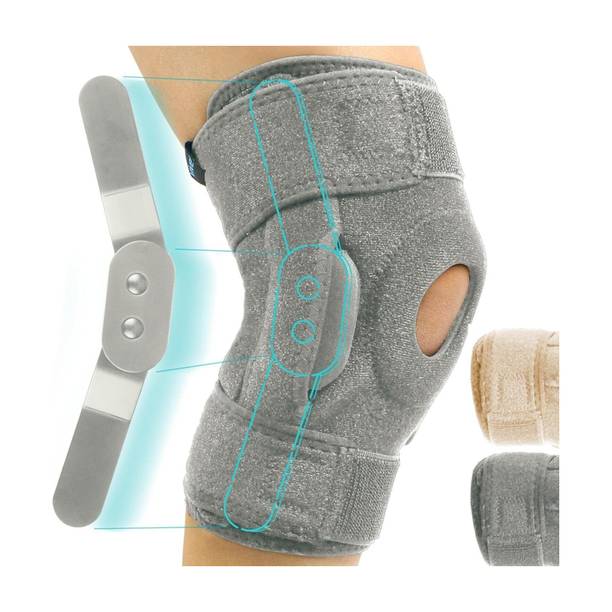 Orthonexa Functional Knee Support Open Patella Hinge Knee Support Knee Cap Support Brace Knee Support