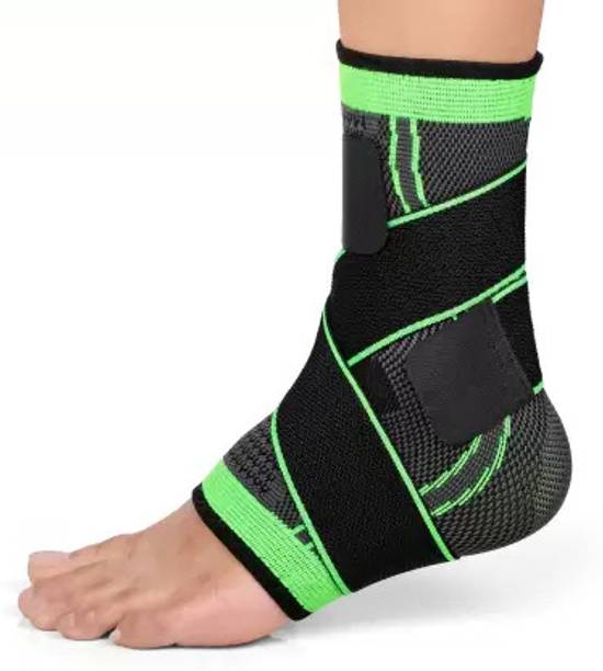 Leosportz Premium 3D Sport Ankle Brace Protector Compression Protection Guard Pain Relief Ankle Support