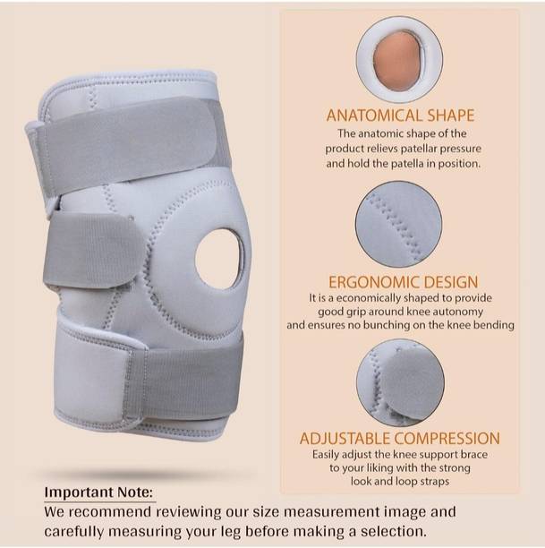 Jarvis functional Knee Support Open Patella Hinge Knee Brace for Knee joint Pain Relief Knee Support