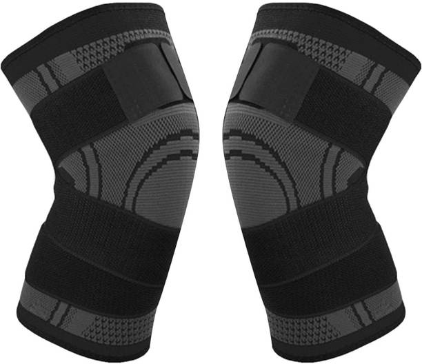 Shopeleven Knee Support for Sports, Gym, Arthritis, Pain Relief, Injury Recovery Anti-Slip Knee Support