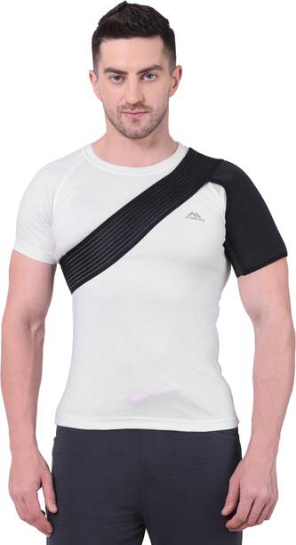 Vksurgical Shoulder Support Brace With Adjustable Stretch Strap Belt For Men & Women Shoulder Support