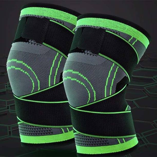 GJSHOP tendon brace, Knee stabilizer, Orthopedic Knee support, Gym Adjustable ,Injury Knee Support