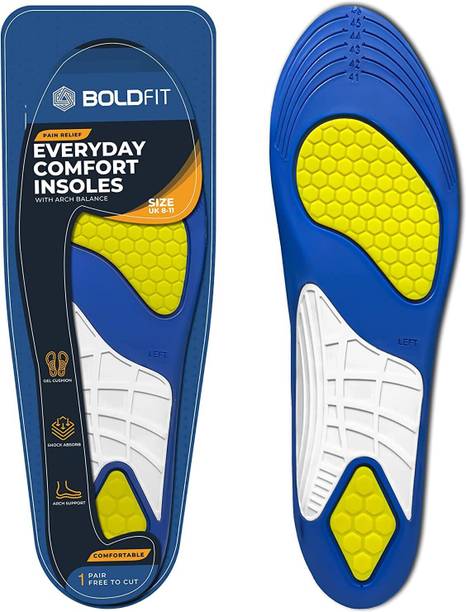बोल्डफिट Shoes pad gel Insole for Men इनसोल