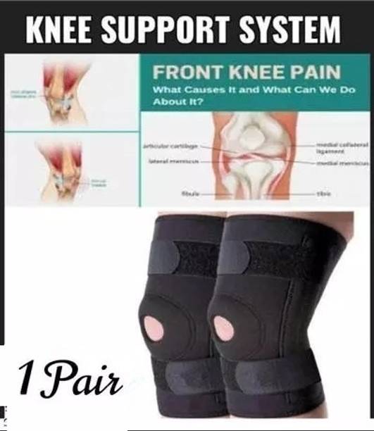 Mulkraj Ortho Knee Support(Men and Women) (Black)-17 Knee Support