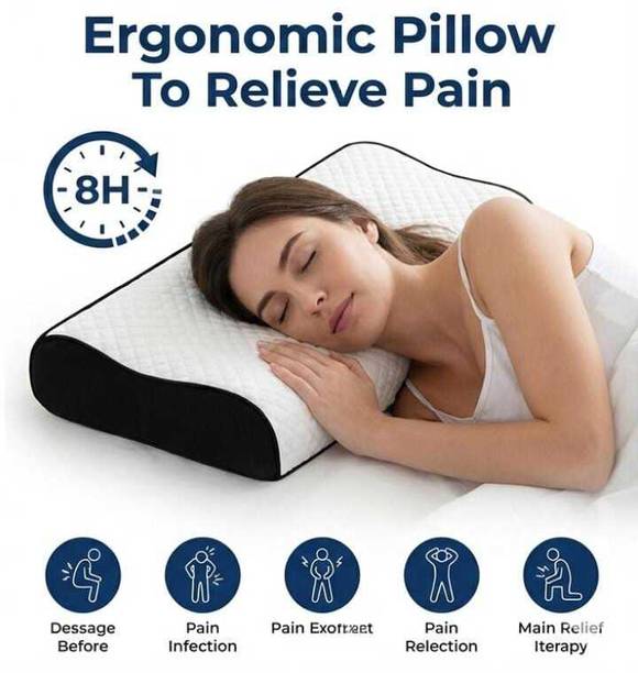 Kartona Orthopaedic Cervical Pillow - Ergonomic Pillow to Relieve Pain Cervical Pillow