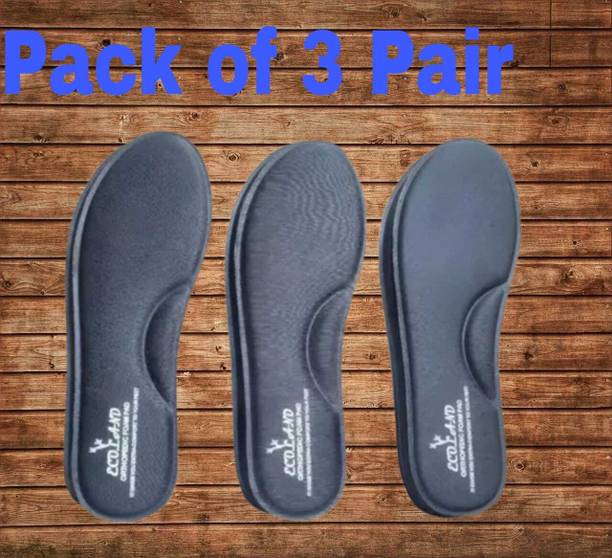 ECOLAND INSOLE-BLACK Knee Support