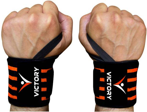 VICTORY Professional Wrist Wrap Band , Wrist Strap For Gym and Fitness Wrist Support