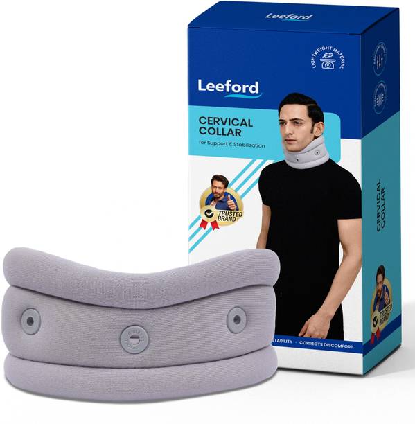 Leeford Cervical Collar for Neck Pain Relief & Stability | Ideal for Men & Women Neck Support